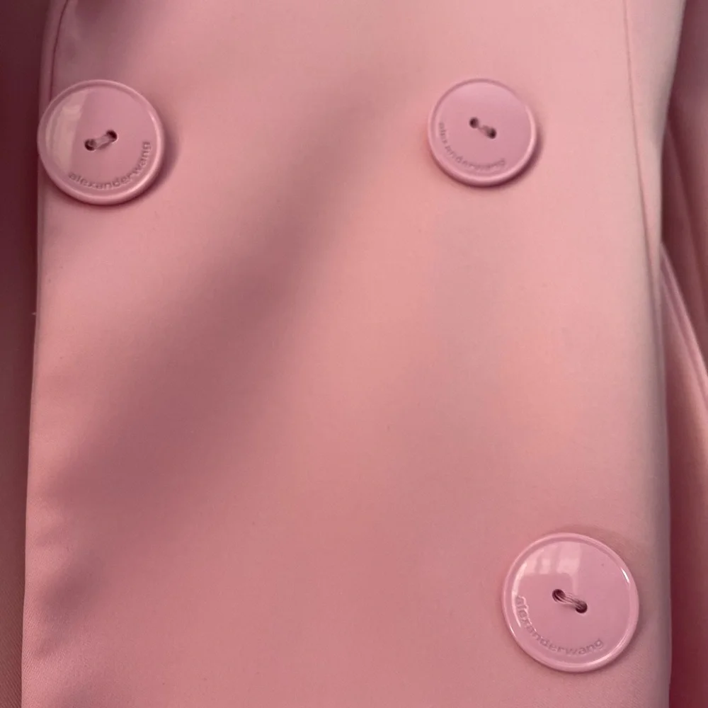 Like new Alexander Wang pink Belted Double Breasted Blazer Dress0 $995 - Picture 10 of 15